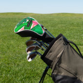 Tropisch patroon golfheadcover (Insitu)