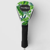 Tropisch patroon golfheadcover (Voorkant)