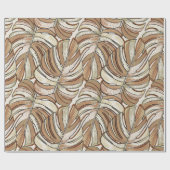 Tropisch patroon. Grafisch ontwerp met verbluffend Cadeaupapier (Vlak)