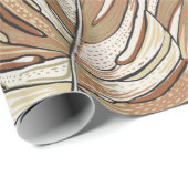 Tropisch patroon. Grafisch ontwerp met verbluffend Cadeaupapier (Rol Hoek)