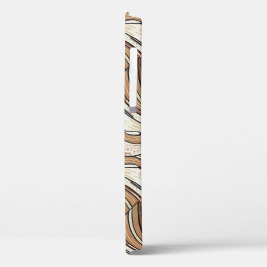 Tropisch patroon. Grafisch ontwerp met verbluffend Case-Mate iPhone Case (Achterkant / Links)