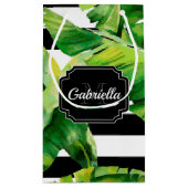 Tropisch patroon klein cadeauzakje (Achterkant)