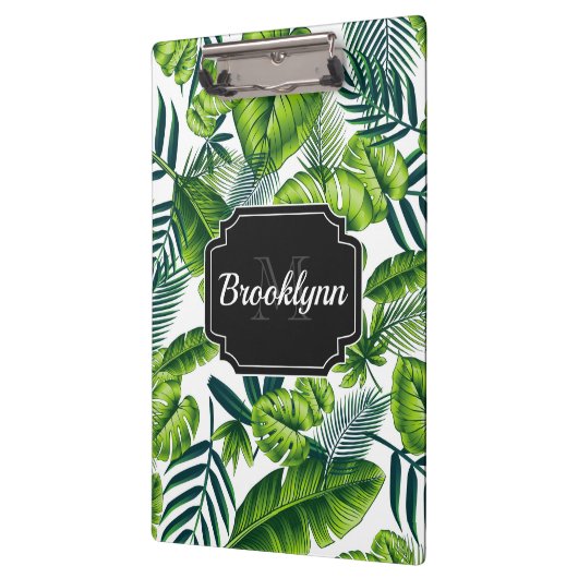 Tropisch patroon klembord (Links)