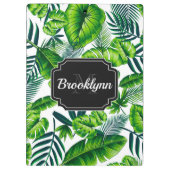 Tropisch patroon klembord (Achterkant)