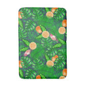 Tropisch patroon, kolibrie badmat (Voorkant Verticaal)