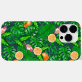 Tropisch patroon, kolibrie Case-Mate iPhone case (Achterkant (horizontaal))