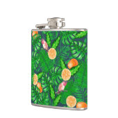 Tropisch patroon, kolibrie heupfles (Links)