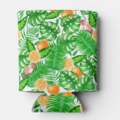 Tropisch patroon, kolibrie II Blikjeskoeler (Achterkant)