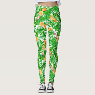 Tropisch patroon, kolibrie II Leggings