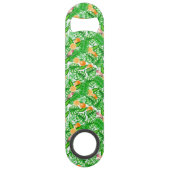 Tropisch patroon, kolibrie II Speed Flessenopener (Voorkant)