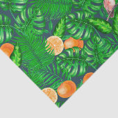 Tropisch patroon, kolibrie tissuepapier (Detail)