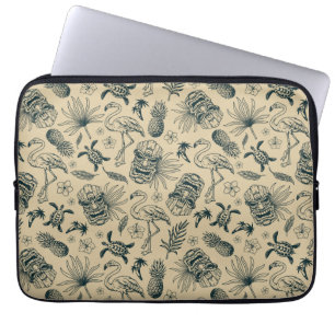 tropisch patroon laptop sleeve