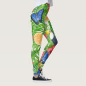 Tropisch patroon leggings (Rechts)