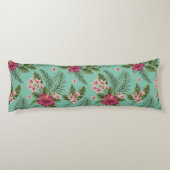 Tropisch patroon lichaamskussen (Achterkant)