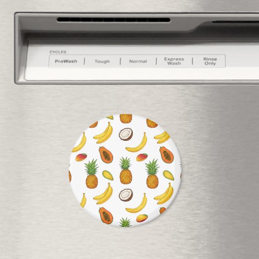 Tropisch patroon magneet (Insitu (Vaatwasser))