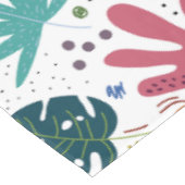 Tropisch patroon met kleurrijke bladeren tafelkleed (Gekanteld)