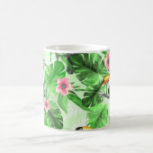 Tropisch patroon met toucan koffiemok (Center)