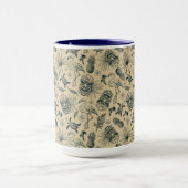 tropisch patroon mok (Midden)