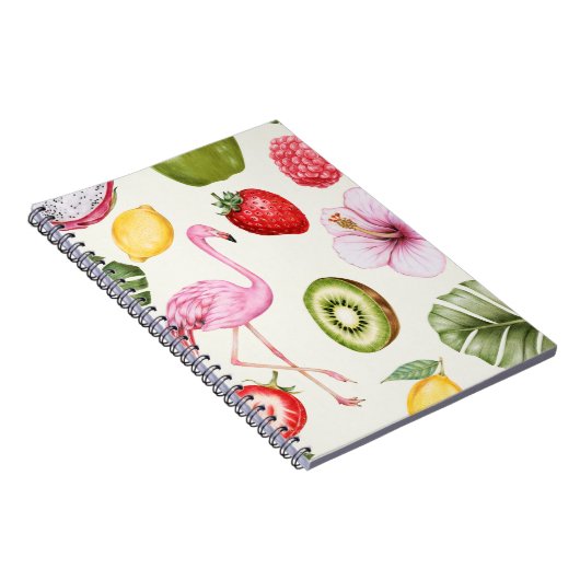 Tropisch patroon notitieboek (Rechterzijde)