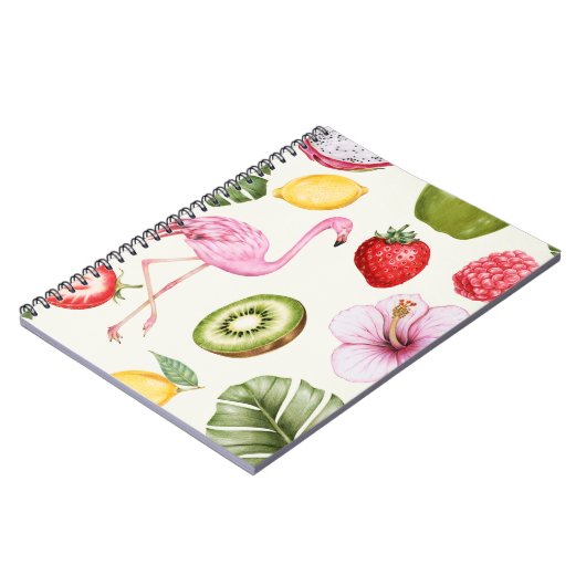 Tropisch patroon notitieboek (Linkerzijde)