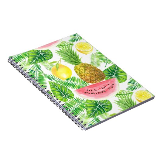 Tropisch patroon notitieboek (Rechterzijde)