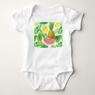 Tropisch patroon romper