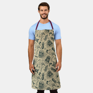 tropisch patroon schort