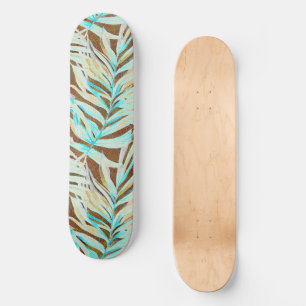 Tropisch patroon skateboard