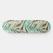 Tropisch patroon skateboard (Horizontaal)