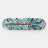 Tropisch patroon skateboard (Horizontaal)