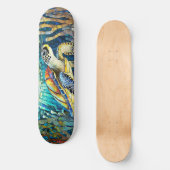 Tropisch patroon skateboard (Voorkant)