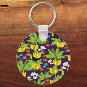 Tropisch patroon sleutelhanger (Voorkant)