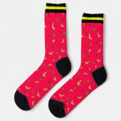 Tropisch patroon sokken (Links)