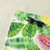 Tropisch patroon strandlaken (In situ)