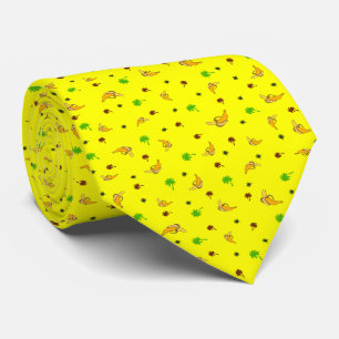 Tropisch patroon stropdas