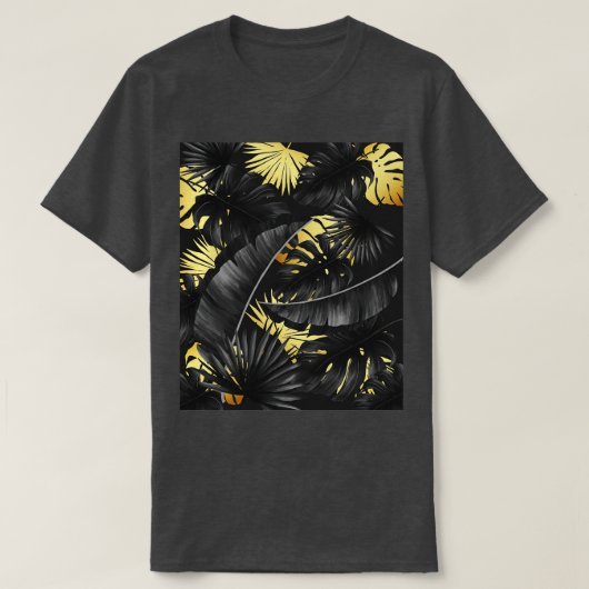 Tropisch patroon t-shirt (Design voorkant)