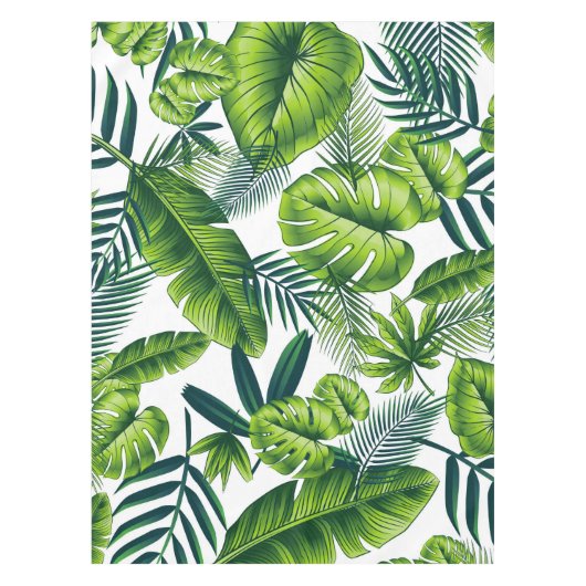 Tropisch patroon tafelkleed (Voorkant)