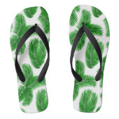 Tropisch patroon teenslippers (Voetbed)