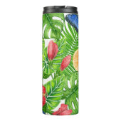 Tropisch patroon thermosbeker (Achterkant)