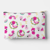 Tropisch patroon, vlamingos, watermeloenen, bloeme etui (Achterkant)