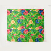 Tropisch patroon wandkleed (Voorkant (horizontaal))