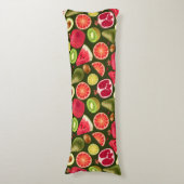 Tropisch patrooncarrosserie lichaamskussen (Voorkant Verticaal)