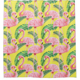 Tropisch patroongordijn douchegordijn