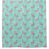 Tropisch patroongordijn douchegordijn (Voorkant)