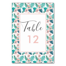 Tropisch Peach roze Floral Hawaiian Beach Weddensc