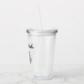 Tropisch Persoonlijk Acryl Drinkbeker (Links)