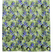 Tropisch plant 2 douchegordijn (Voorkant)