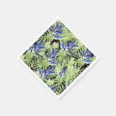 Tropisch plant 2 . servetten (Hoek)