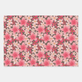 Tropisch plant- en bloemmotief inpakpapier vel (Voorkant 2)