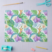 Tropisch plant- en bloemmotief tissuepapier (Craft)